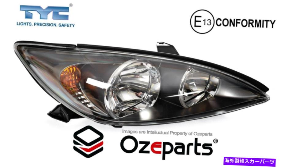 USヘッドライト TOYOTA CAMRY CV36シリーズ1 2002~2004のRH RHS右ハンドライトランプブラック RH RHS Right Hand Head Light Lamp Black For Toyota Camry CV36 Series 1 2002~2004【並行輸入品】