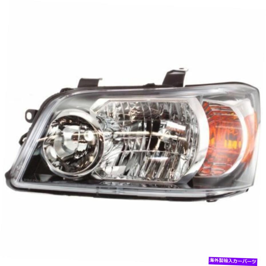 USヘッドライト ハイランダー04-06、運転者側のヘッドライト、クリアレンズ For Highlander 04-06, Driver Side Headlight, Clear Lens【並行輸入品】