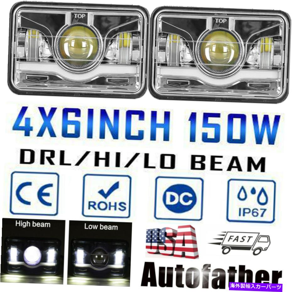USヘッドライト シボレーC8500米国在庫のための300W 4×6 \