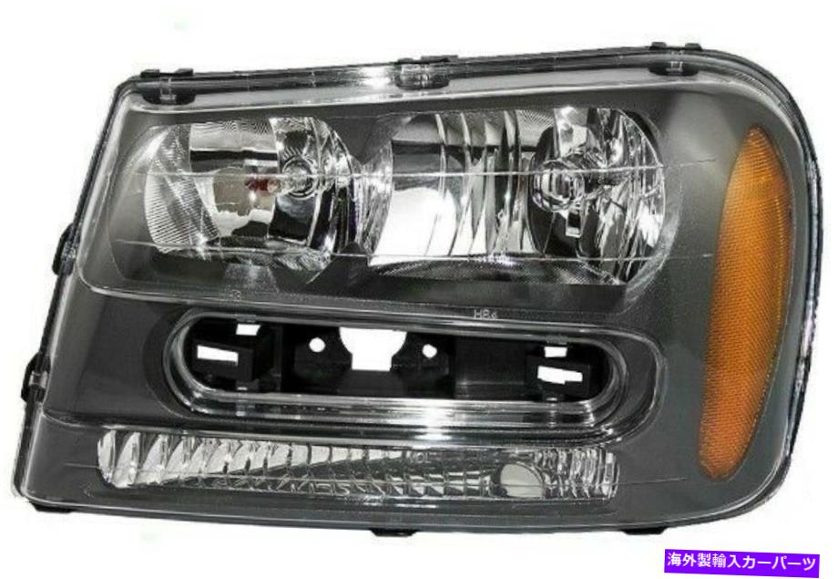 USヘッドライト 2002-2009のための新しいデポドライバ側NSFヘッドライトChevrolet Trailblazer 25970915 New Depo Driver Side NSF Headlight For 2002-2009 Chevrolet Trailblazer 25970915【並行輸入品】