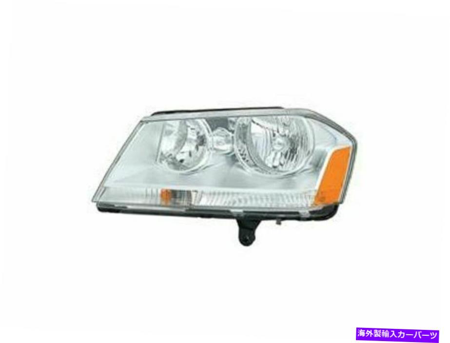 USヘッドライト 2008-2014 Dodge Avenger Headlightアセンブリを去った - 運転手側13252FK 2012 For 2008-2014 Dodge Avenger Headlight Assembly Left - Driver Side 13252FK 2012【並行輸入品】