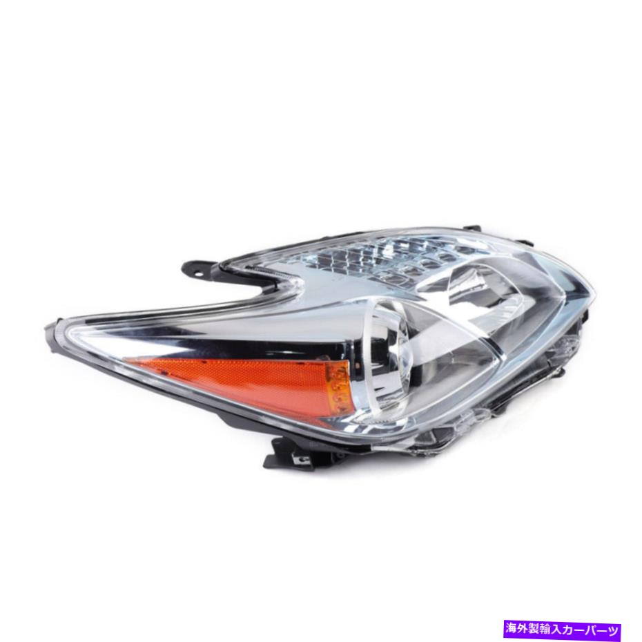 USヘッドライト 2012-2015トヨタプリウスヘッドランプライトハロゲンLHドライバ側ヘッドライト 1x For 2012-2015 Toyota Prius Headlamp Light Halogen LH Driver Side Headlights【並行輸入品】