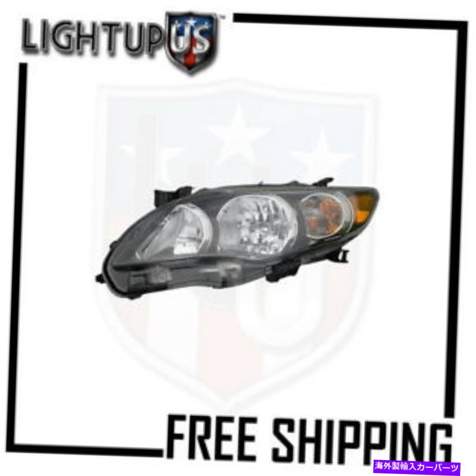 USヘッドライト ヘッドライトヘッドランプは11-13トヨタカローラXRS Sのためだけに残った Headlights Headlamps Left Only for 11-13 Toyota Corolla XRS S【並行輸入品】