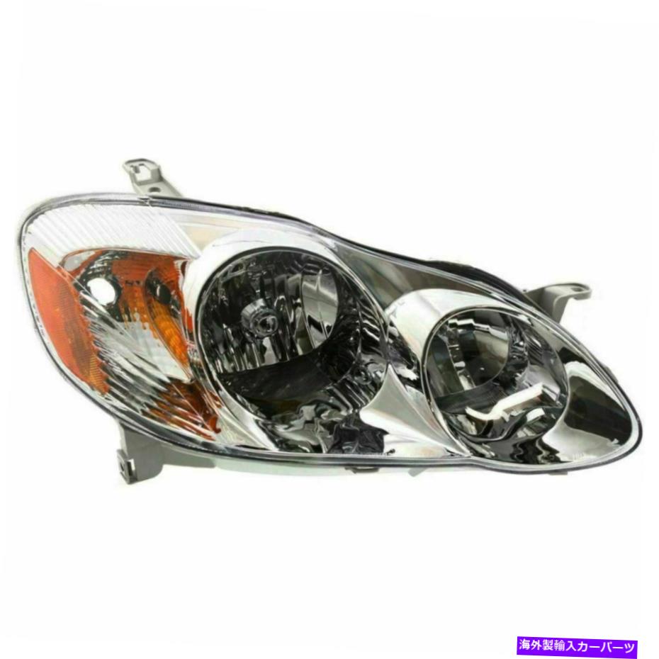 USヘッドライト TO2503139 Headlight 03-04トヨタカローラ旅客サイド TO2503139 Headlight for 03-04 Toyota Corolla Passenger Side【並行輸入品】 32,871円