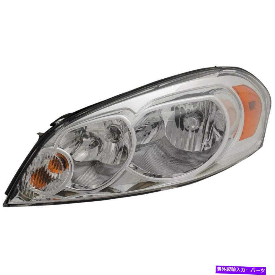 USヘッドライト 2006 - 2013年のハロゲンヘッドライトシボレーインパラ左w /電球Capa Halogen Headlight For 2006-2013 Chevrolet Impala Left w/ Bulb CAPA【並行輸入品】