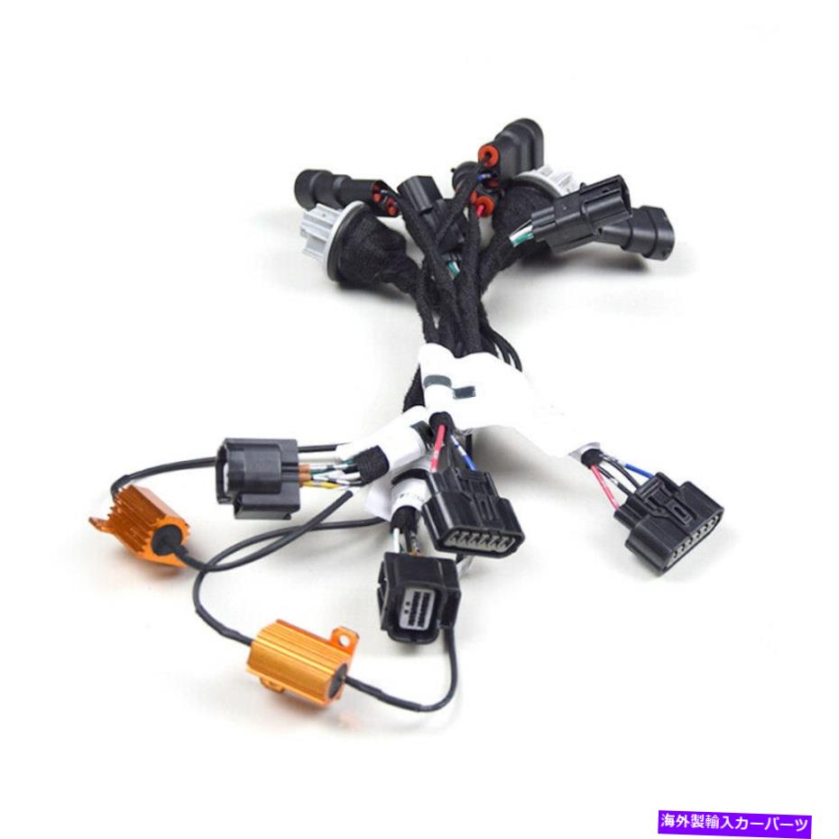 USヘッドライト HeadlightワイヤーハーネスアダプタAccord 2016/17/18ハロゲンからツーリングLED Headlight Wire Harness Adapter Fit For Accord 2016/17/18 Halogen to Touring LED【並行輸入品】