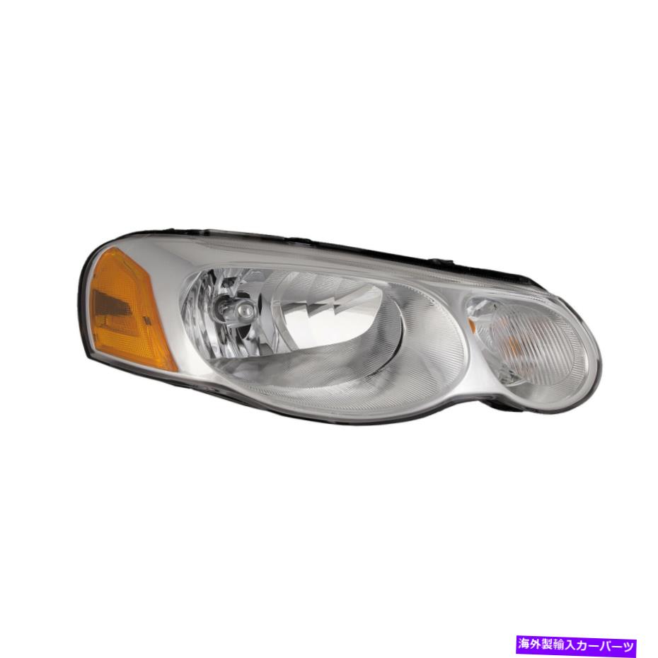 USヘッドライト ヘッドライトw / oレベリング右乗客のフィット04-06クライスラーセブリン4ドア Headlight w/o Leveling Right Passenger Fits 04-06 Chrysler Sebring 4 Door【並行輸入品】