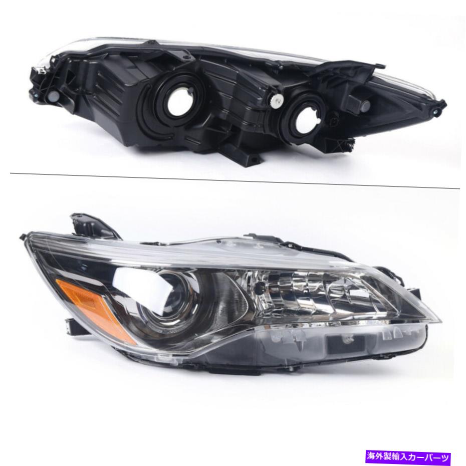 USヘッドライト 2015-2017トヨタカムリハロゲンヘッドライトヘッドランプRH助手席側新品 Fits for 2015-2017 Toyota Camry Halogen Headlight Headlamp RH Passenger Side New【並行輸入品】