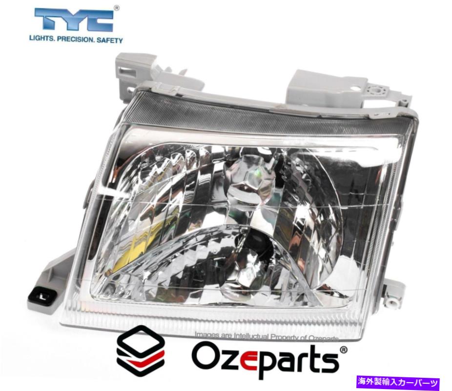 USヘッドライト 日産ナバラUTE D22シリーズ1999年?2001年のLH LHS左ハンドライトランプ LH LHS Left Hand Head Light Lamp For Nissan Navara Ute D22 Series 1999~2001【並行輸入品】