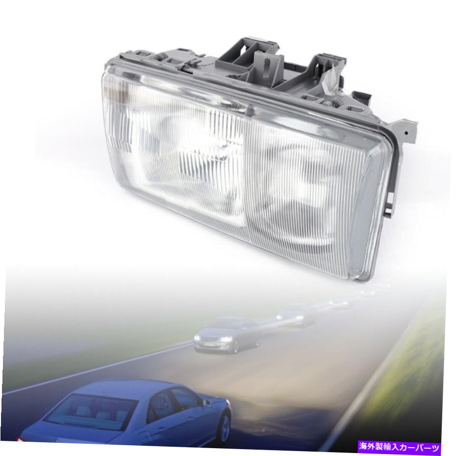 USヘッドライト 1984-1994メルセデスベンツW201ユーロガラス左ヘッドライトランプアメリカ Fit for 1984-1994 MERCEDES BENZ W201 EURO-GLASS LEFT HEADLIGHT LAMP USA NEW【並行輸入品】