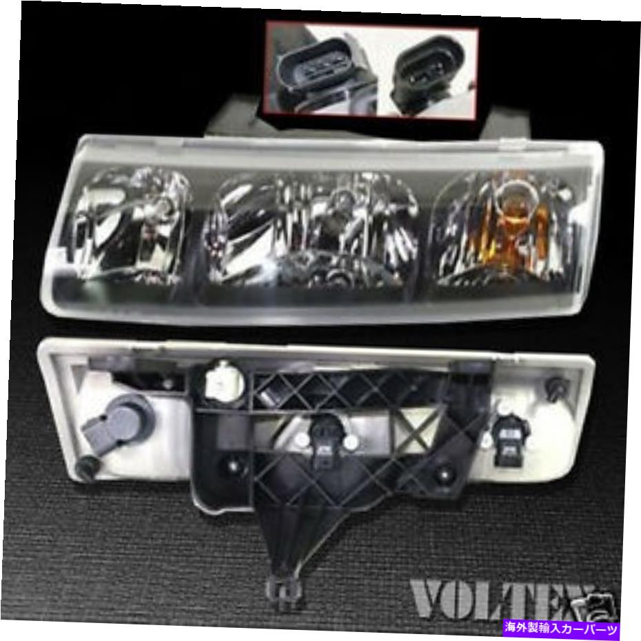 USヘッドライト 2002-2004サターンヴーヘッドライトランプクリアレンズハロゲンドライバー左側 2002-2004 Saturn Vue Headlight Lamp Clear lens Halogen Driver Left Side【並行輸入品】