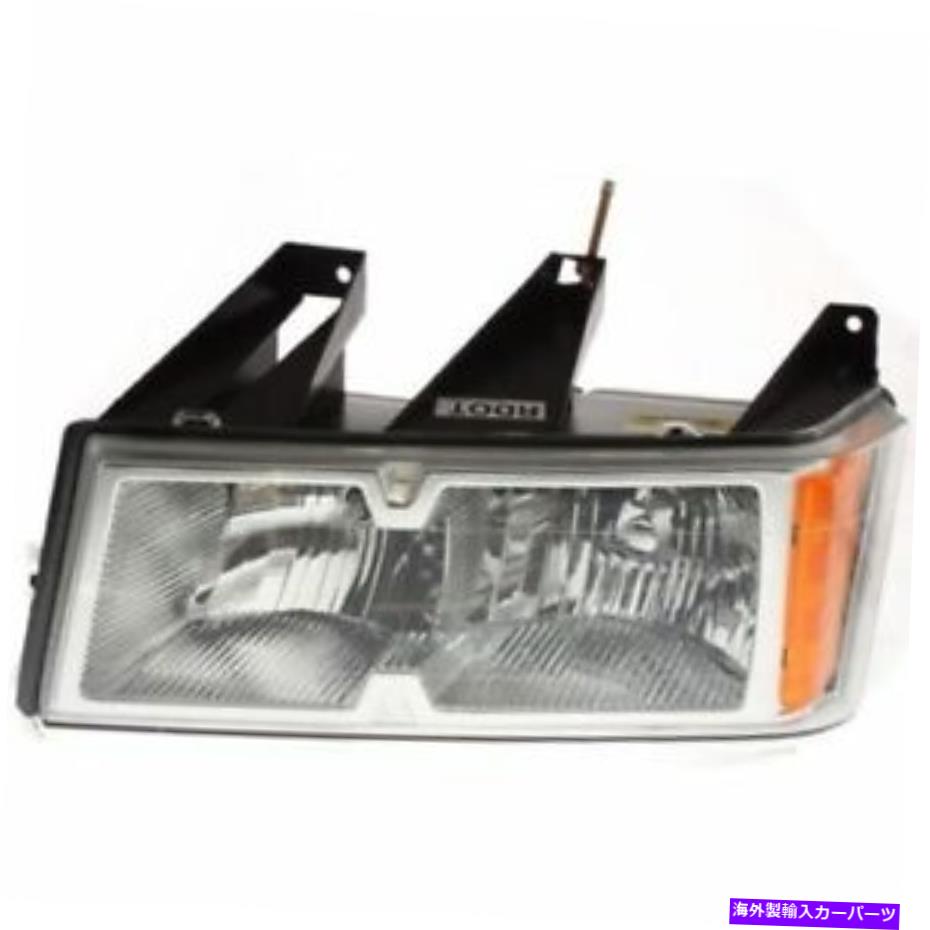 USヘッドライト コロラド05-08、ドライバ側ヘッドライト、クリアレンズ。クロームインテリア For Colorado 05-08, Driver Side Headlight, Clear Lens; Chrome Interior【並行輸入品】