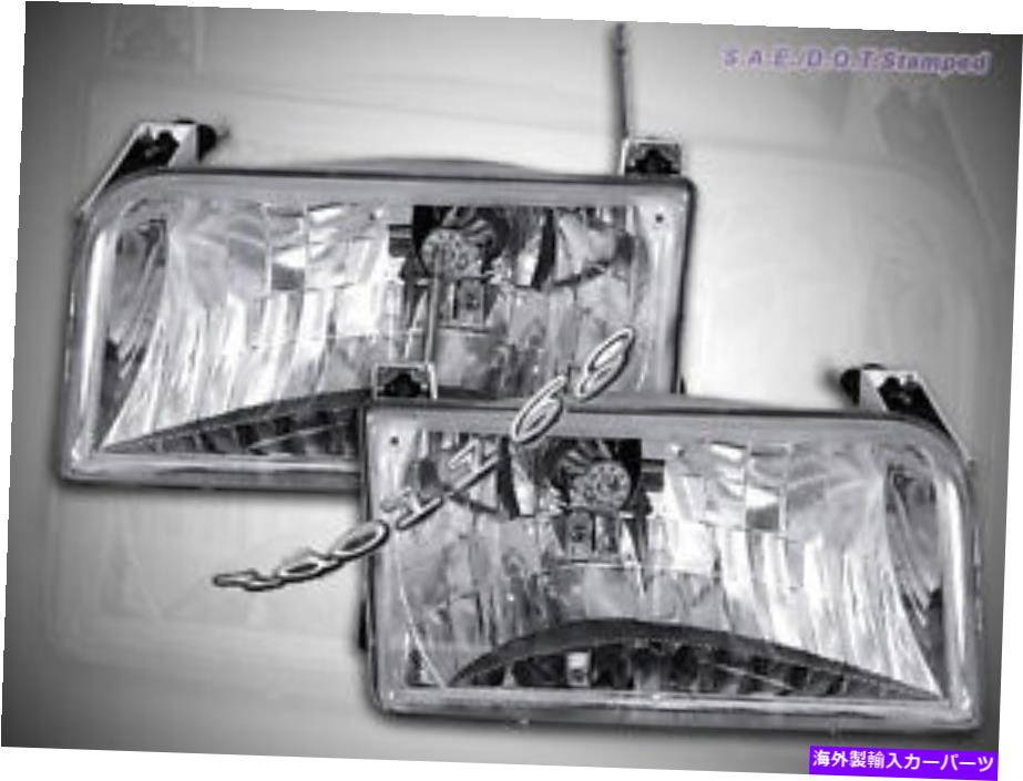 USヘッドライト 92-96フォードF-150ブロンコF150ヘッドライトクリア93 94 95 92-96 Ford F-150 Bronco F150 Headlights Clear 93 94 95【並行輸入品】