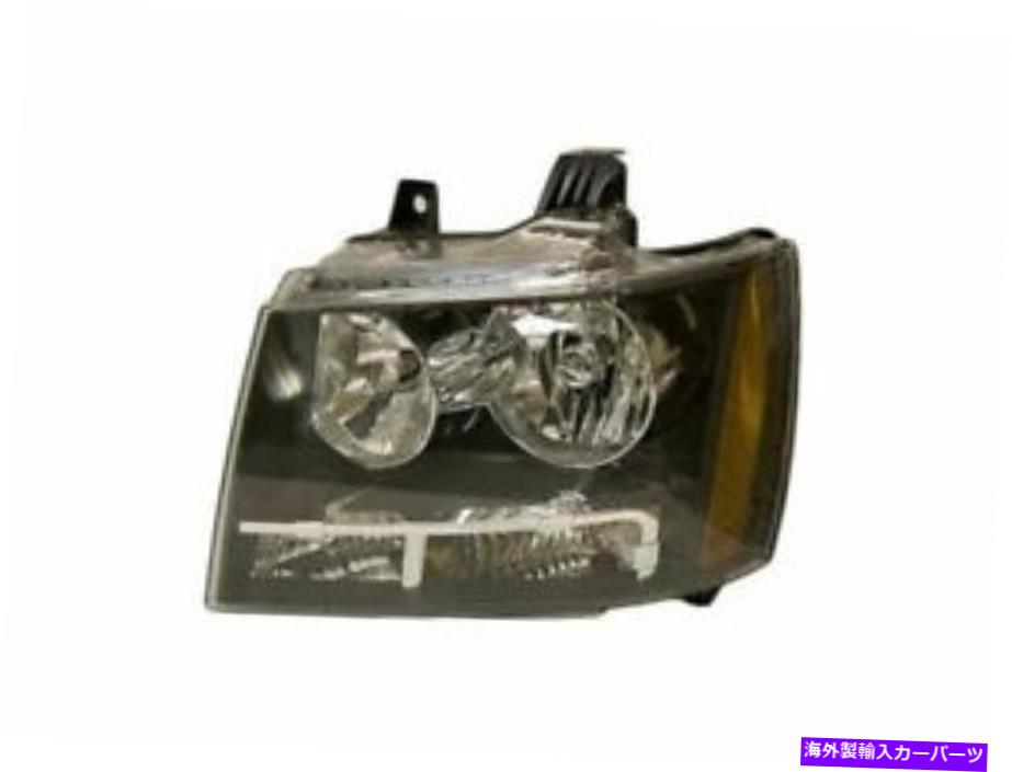 USヘッドライト 左 - 2013年の運転席側ヘッドライトアセンブリ2500 S382ZY Left - Driver Side Headlight Assembly For 2007-2013 Chevy Suburban 2500 S382ZY【並行輸入品】