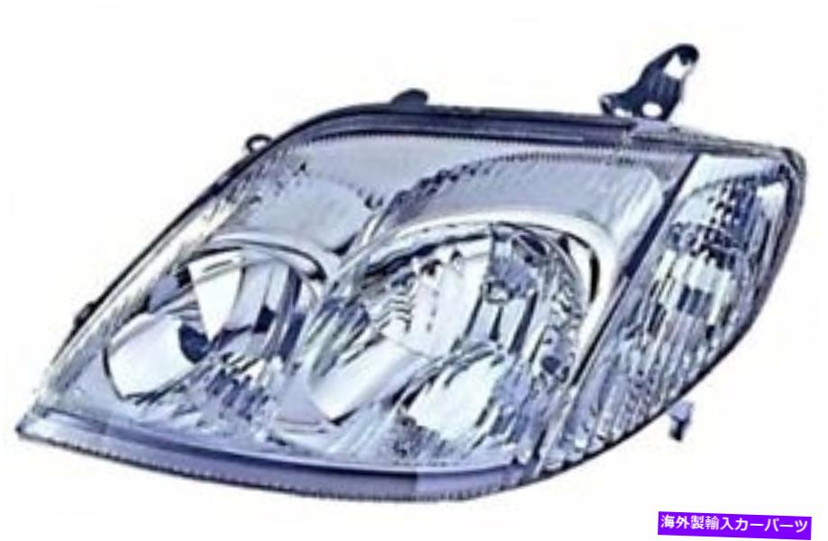 USヘッドライト トヨタカローラセダン2002-マニュアルヘッドライト助手席側RH Toyota Corolla Sedan 2002- Manual Headlight Passenger Side RIGHT RH【並行輸入品】