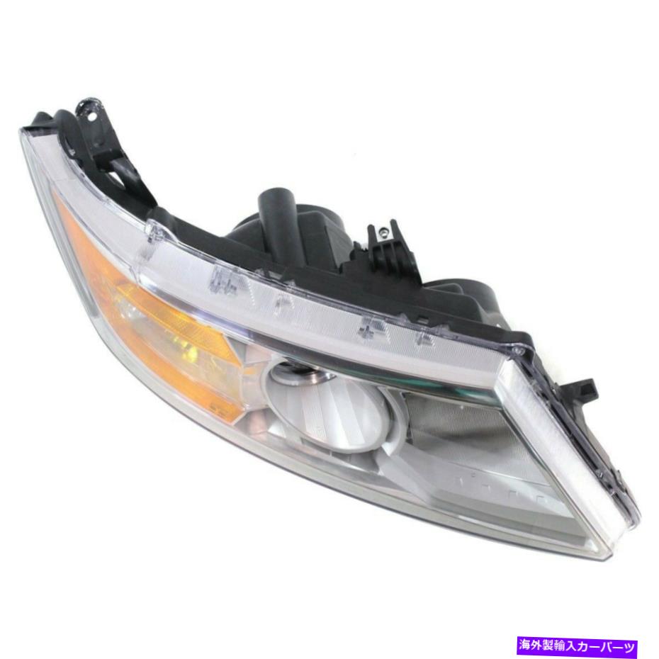 USヘッドライト 2011年2012年2013年のホンダオデッセイ右クリアレンズ Headlight For 2011 2012 2013 Honda Odyssey Right Clear Lens With Bulb【並行輸入品】