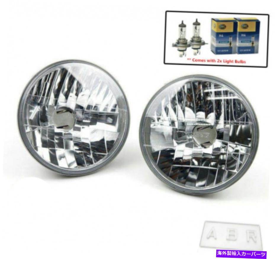 USヘッドライト レイブリッグクロームラウンドヘッドライトはランドクルーザー70 BJ70 FJ75 FZJ70 HZJ75 HZJ78 RAYBRIG Chrome Round Headlight Fits Land Cruiser 70 BJ70 FJ75 FZJ70 HZJ75 HZJ78【並行輸入品】