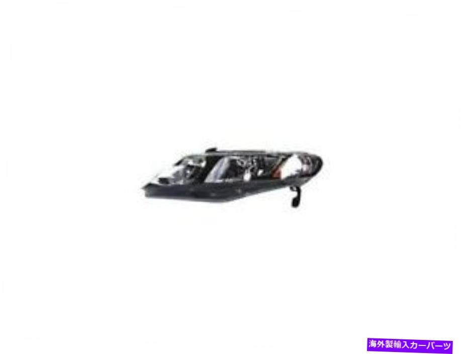 USヘッドライト 2006-2011 Honda Civic 2007 2008 2009年2009年2009年y846JV Left Headlight Assembly For 2006-2011 Honda Civic 2007 2008 2009 2010 Y846JV【並行輸入品】
