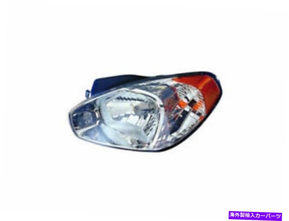 USヘッドライト 左 - 運転者側のヘッドライトアセンブリ9xBX85 2008 2009 2007 2011 Left - Driver Side Headlight Assembly 9XBX85 for Accent 2008 2009 2007 2010 2011【並行輸入品】