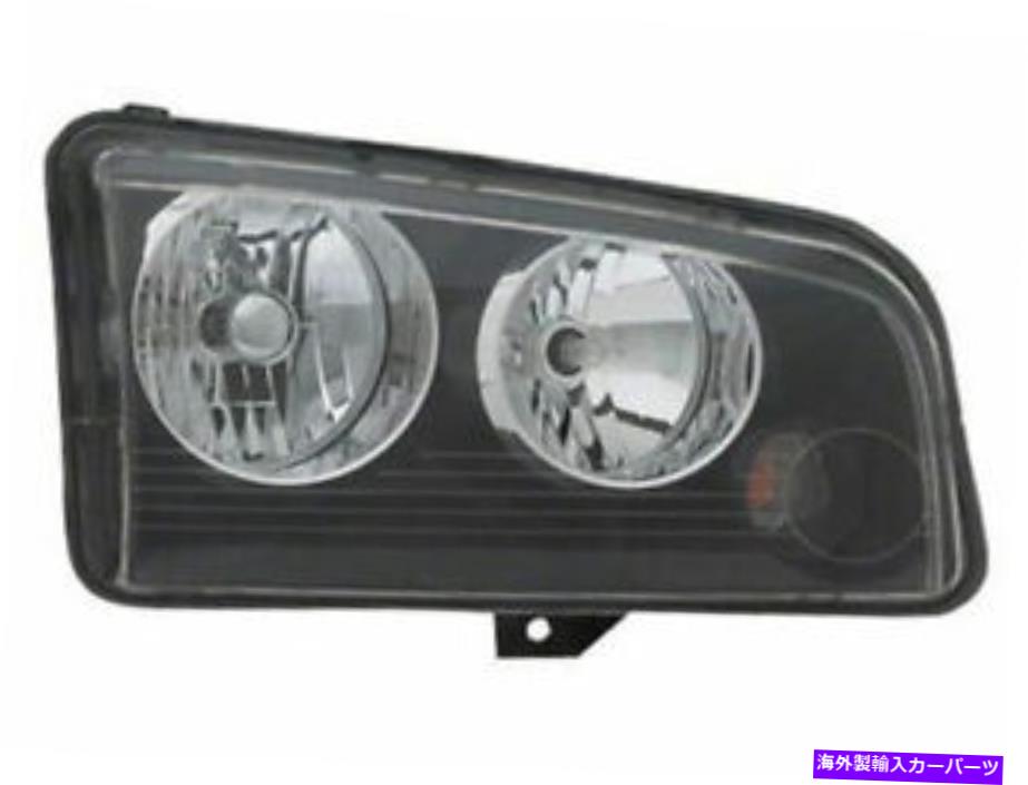 USヘッドライト 2007-2010 Dodge Charger W812GXの右側のヘッドライトアセンブリ Right - Passenger Side Headlight Assembly For 2007-2010 Dodge Charger W812GX【並行輸入品】