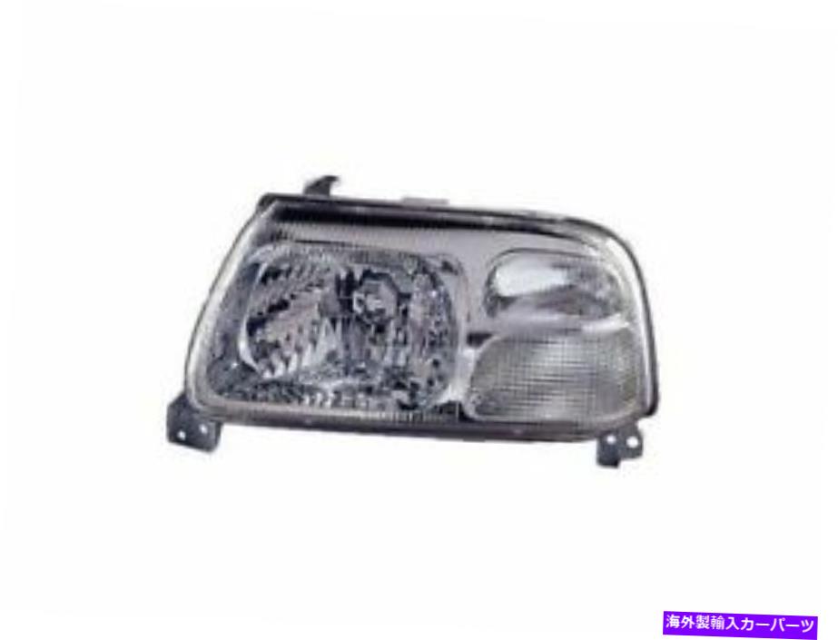 USヘッドライト 左 - 運転手ヘッドライトアセンブリは鈴木ヴィタラ1999-2004 54ryqk Left - Driver Side Headlight Assembly fits Suzuki Vitara 1999-2004 54RYQK【並行輸入品】