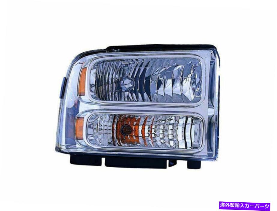 USヘッドライト 2004-2007 Ford F250スーパーデューティヘッドライトアセンブリのための - ドライバ側87919xQ For 2004-2007 Ford F250 Super Duty Headlight Assembly Left - Driver Side 87919XQ【並行輸入品】