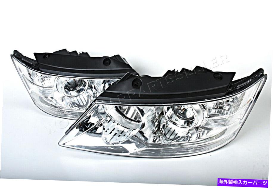 USヘッドライト ヘッドライトフロントランプ左+右フィットHyundai Sonata 2008-2010 FaceLift Headlight Front Lamp LEFT+RIGHT Fits HYUNDAI Sonata 2008-2010 Facelift【並行輸入品】