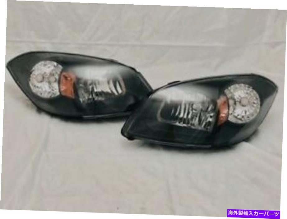 USヘッドライト 2005 - 2010年Chevy Cobalt、07-09 Pontiac G5,05-06追跡、新しいヘッドライトセット 2005- 2010 Chevy Cobalt, 07-09 Pontiac G5, 05-06 Pursuit, New Headlight Set【並行輸入品】