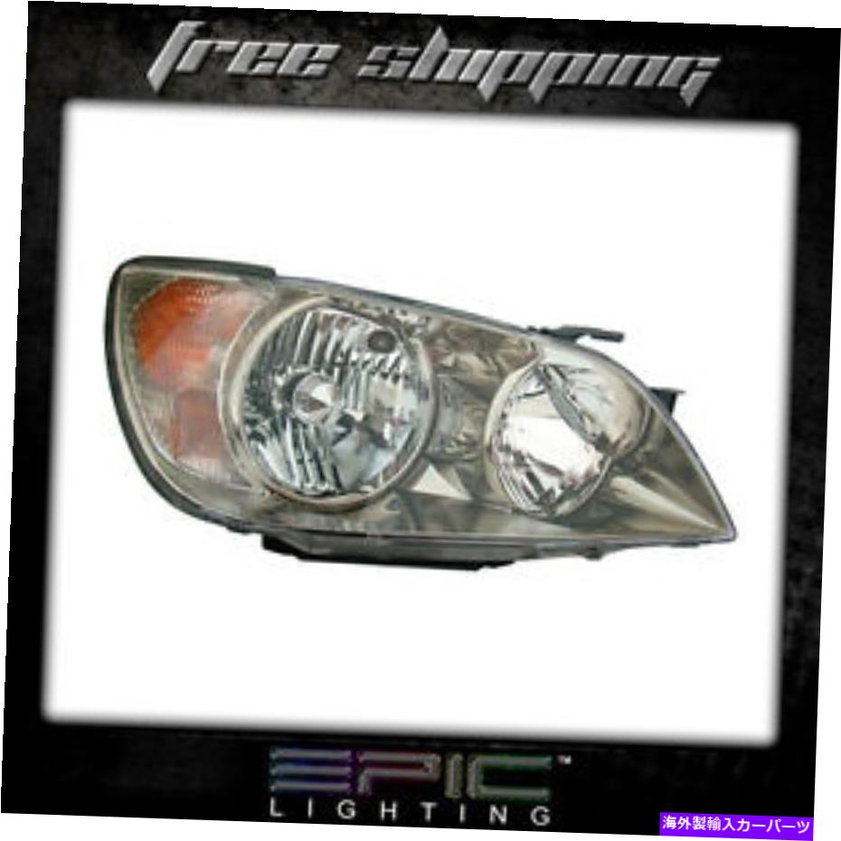 USヘッドライト Fits 2004-05 Lexus IS-300ヘッドライトヘッドランプ旅客のみ Fits 2004-05 LEXUS IS-300 Headlight Headlamp Passenger Right Only【並行輸入品】