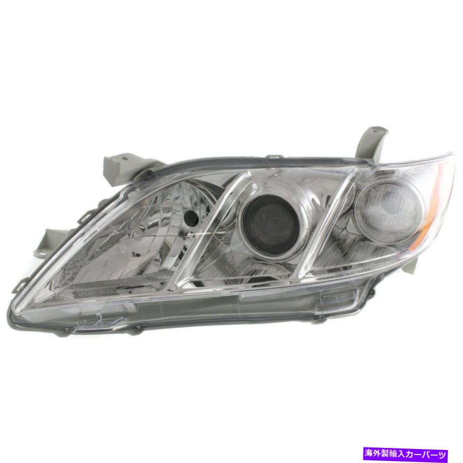 USヘッドライト 2007年2008年のヘッドライト2008年トヨタカムリジャパンを築いた左クロムハウジング Headlight For 2007 2008 2009 Toyota Camry Japan Built Left Chrome Housing【並行輸入品】