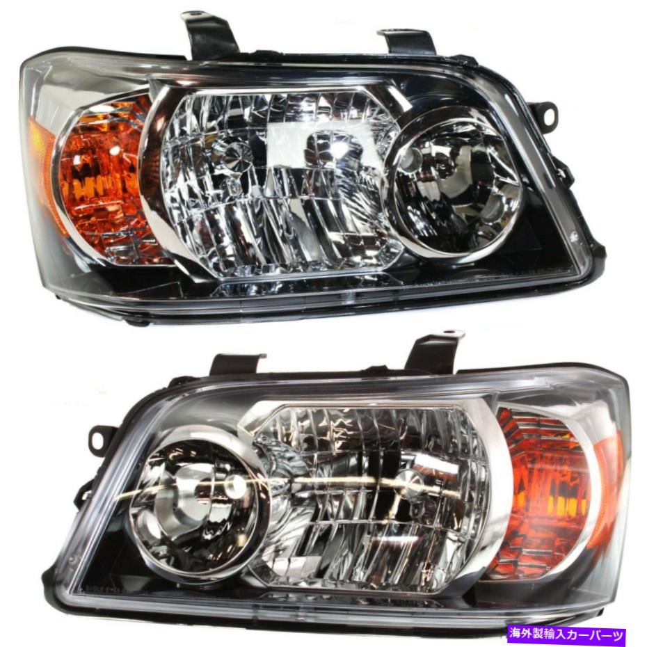USヘッドライト ヘッドライトヘッドランプ左右ペアセット04-06トヨタハイランダ Headlights Headlamps Left & Right Pair Set NEW for 04-06 Toyota Highlander【並行輸入品】
