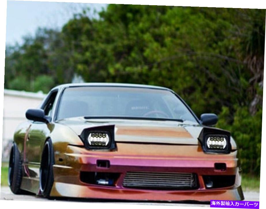 USヘッドライト フィット：1989 -1994 240SX / 1988 200SX LEDヘッドライト.. HIDよりも優れています。新しいモッズ FITs: 1989 -1994 240SX / 1988 200SX LED headlight .. Better than HID .. New Mods【並行輸入品】
