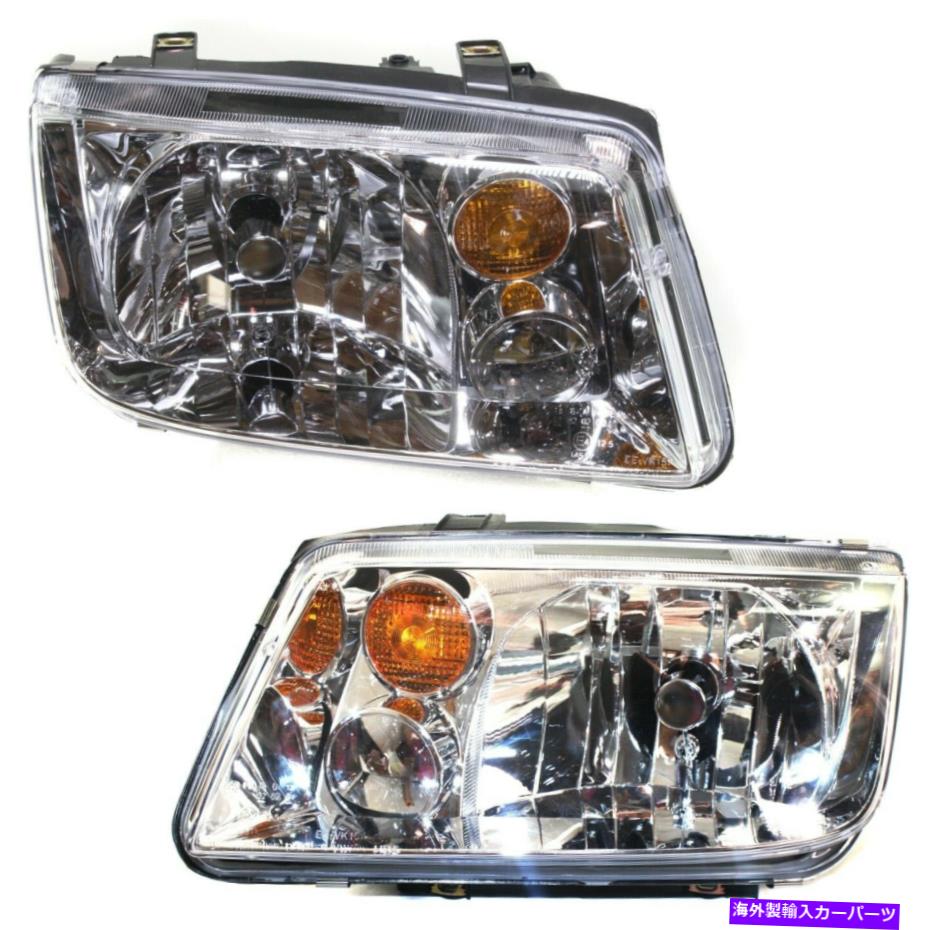 USヘッドライト Headlight 2002 2003 2003 2004 2004 2005 Volkswagen Jetta左右2ピース Headlight Set For 2002 2003 2004 2005 Volkswagen Jetta Left and Right 2Pc【並行輸入品】