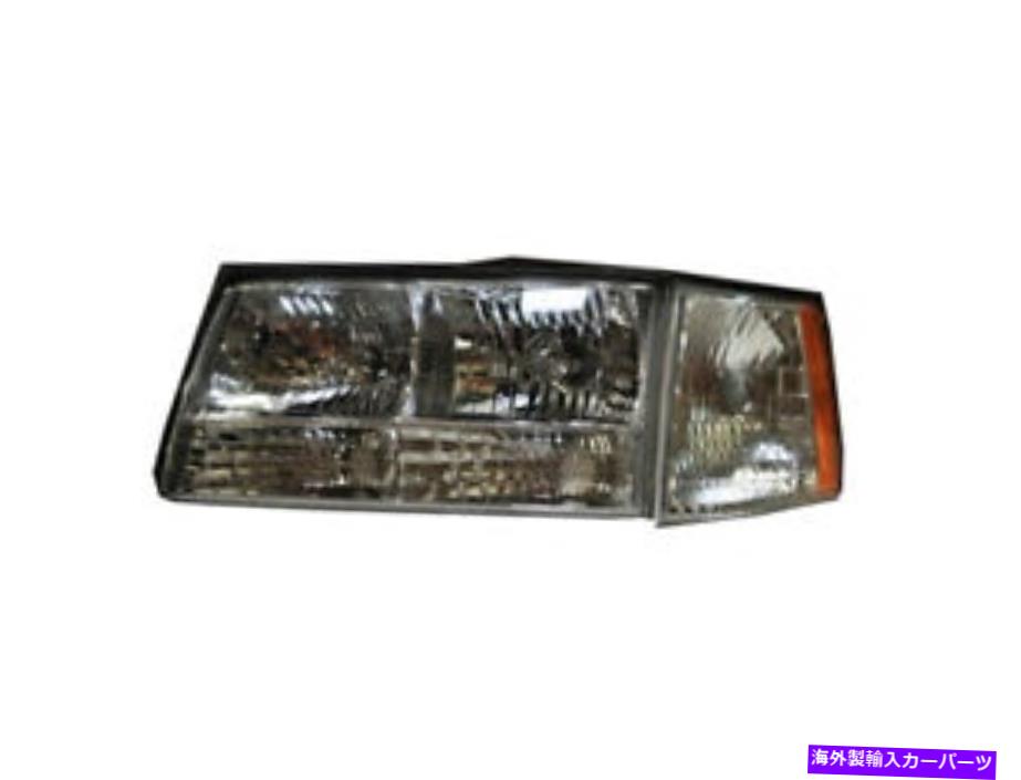 USヘッドライト 97-99キャデラックデヴィルドライバーサイドヘッドランプヘッドライトとコーナーライト Fits 97-99 Cadillac Deville Driver Side Headlamp Headlight and Corner Light New【並行輸入品】