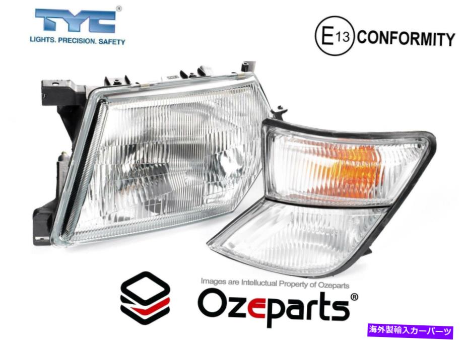 USヘッドライト LH左LHSヘッドライト+コーナーランプ用PATROL GU / Y61シリーズ1 97~02 LH Left LHS Head Light + Corner Lamp For Nissan Patrol GU / Y61 Series 1 97~02【並行輸入品】