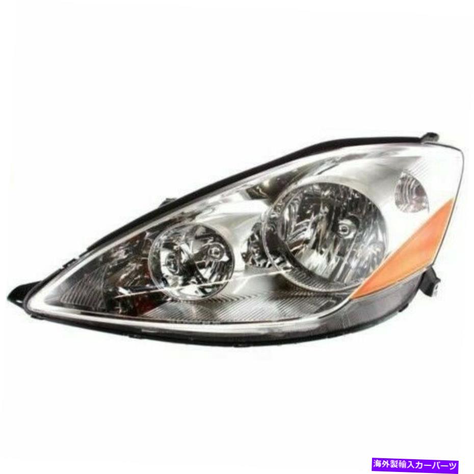USヘッドライト LH左ドライブサイドヘッドランプヘッドライトハロゲンフィット2006 2010トヨタシーナ LH Left Drive side Headlamp Headlight Halogen fits 2006 2010 Toyota Sienna【並行輸入品】