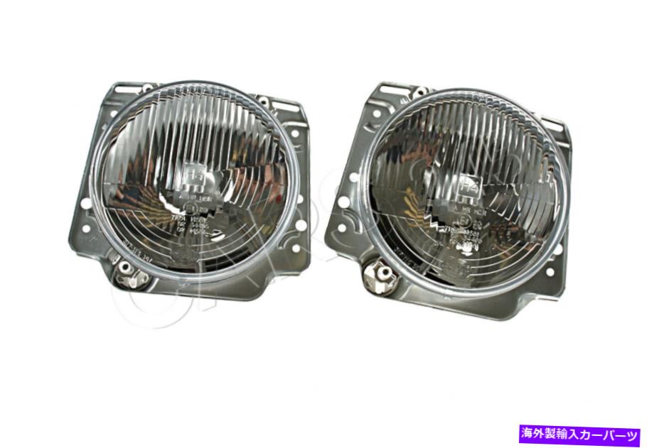 USヘッドライト HELLA VW GOLF MK2 1983-1992ヘッドライトフロントランプ左\u003d右2ピース HELLA VW Golf Mk2 1983-1992 Headlights Front Lamps Left\u003dRight 2pcs【並行輸入品】