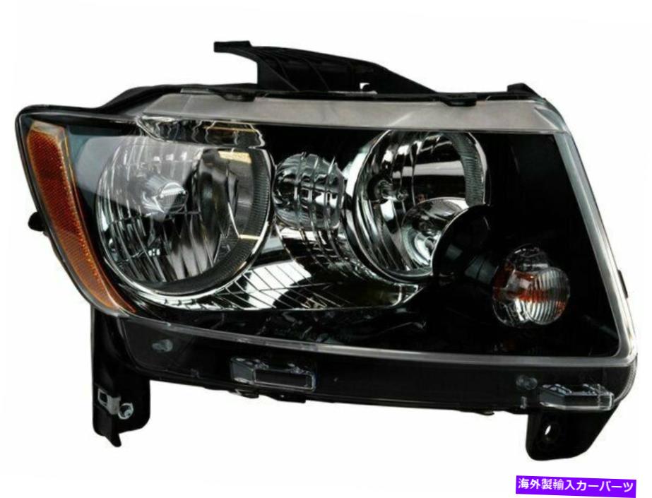 USヘッドライト 2013-2017ジープコンパスヘッドライトアセンブリ39388QR 2015 2015 2016 For 2013-2017 Jeep Compass Headlight Assembly Right 39388QR 2014 2015 2016【並行輸入品】