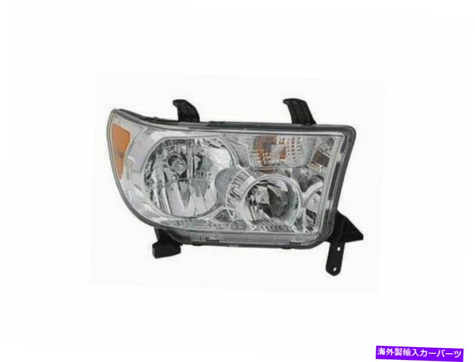 USヘッドライト 2007-2013トヨタツンドラヘッドライトアセンブリ - 旅客側55543JJ For 2007-2013 Toyota Tundra Headlight Assembly Right - Passenger Side 55543JJ【並行輸入品】