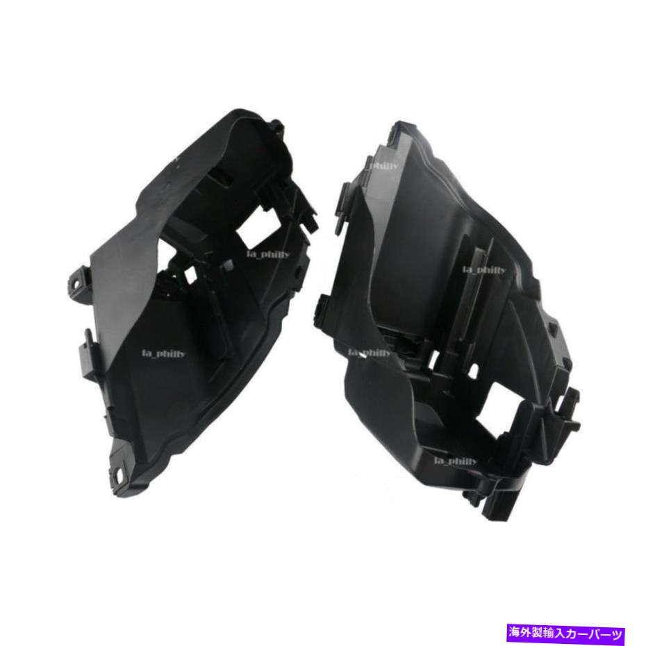 USヘッドライト AUDI Q7 10-15 4L L + Rペアフロントヘッドライトランプブラケットホルダーマウントサポート For AUDI Q7 10-15 4L L+R Pair Front Headlight Lamp Bracket Holder Mount Support【並行輸入品】