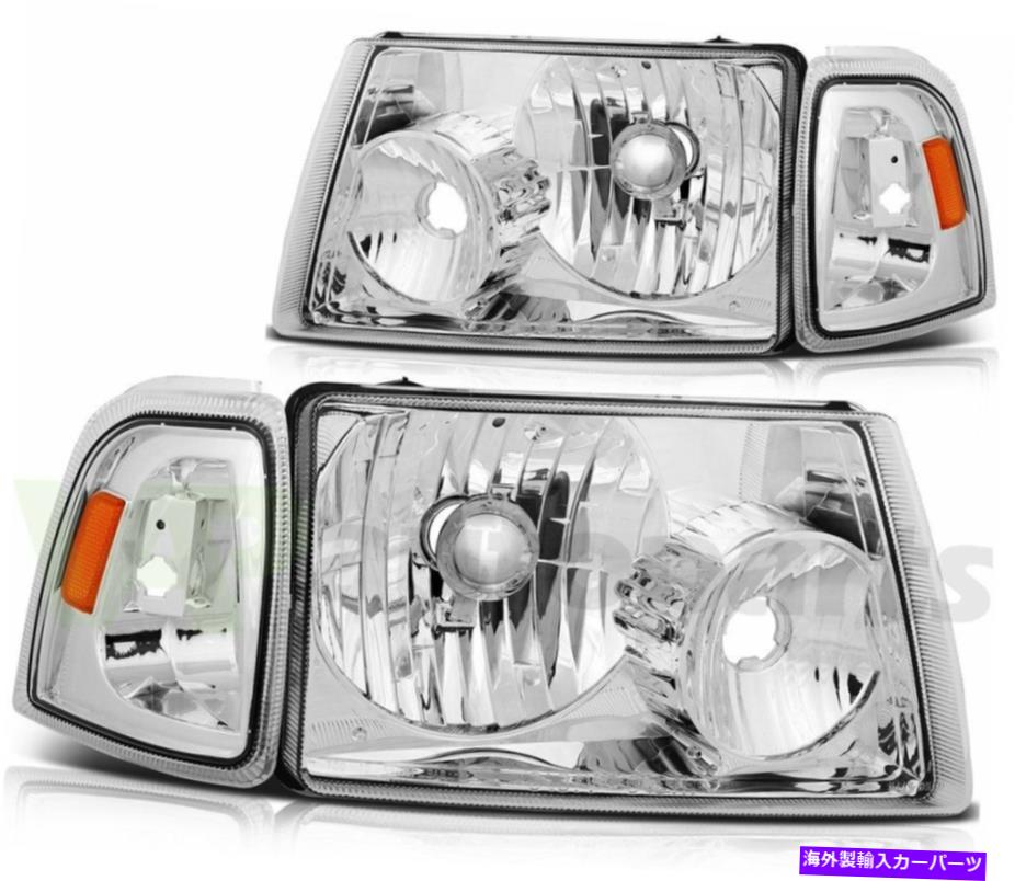 USヘッドライト ヘッドライトアセンブリは01-11フォードレンジャードライバー+旅客側の交換 Headlights Assembly Fits 01-11 Ford Ranger Driver + Passenger Sides Replacement【並行輸入品】 34,749円