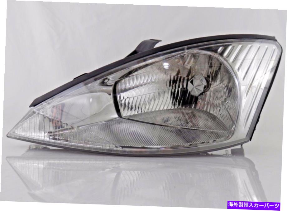 USヘッドライト 本物のOEMヘッドランプアセンブリドライバ側2000-02フォーカスフォーカス3S4Z13008CD Genuine OEM Headlamp Assembly Driver Side 2000-02 Ford Focus 3S4Z13008CD【並行輸入品】
