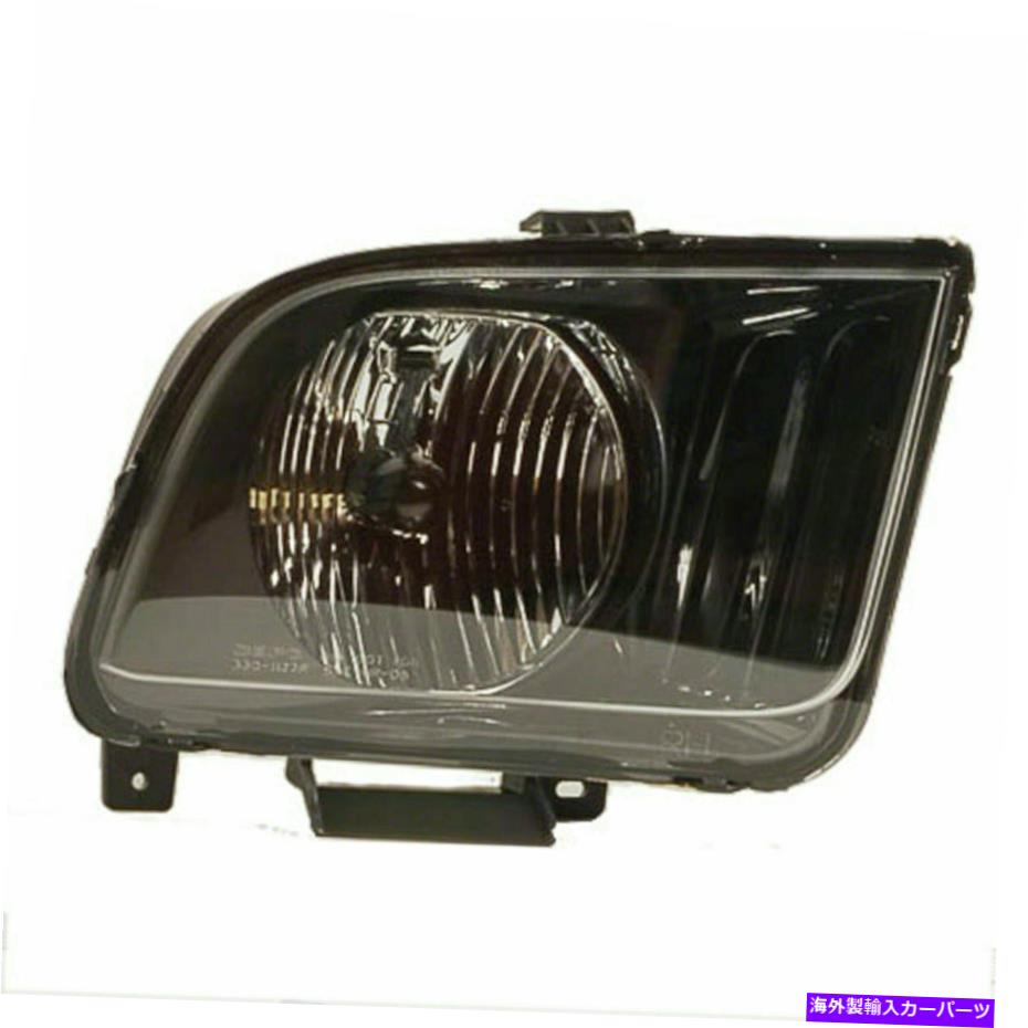 USヘッドライト 旅客RH右側ヘッドランプヘッドライトFITS 2005 2006フォードマスタング Passenger RH Right side Headlamp Headlight fits 2005 2006 Ford Mustang【並行輸入品】