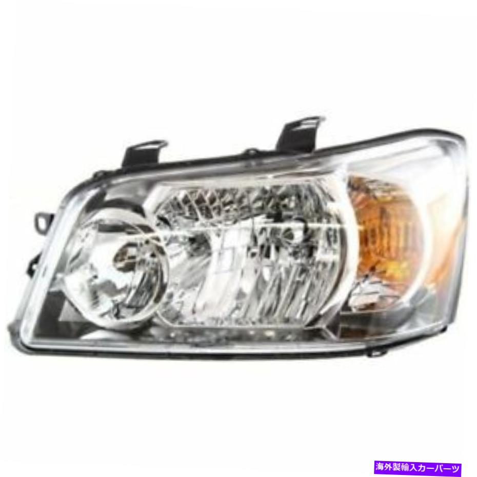 USヘッドライト ハイランダー04-06、運転者側のヘッドライト、クリアレンズ For Highlander 04-06, Driver Side Headlight, Clear Lens【並行輸入品】