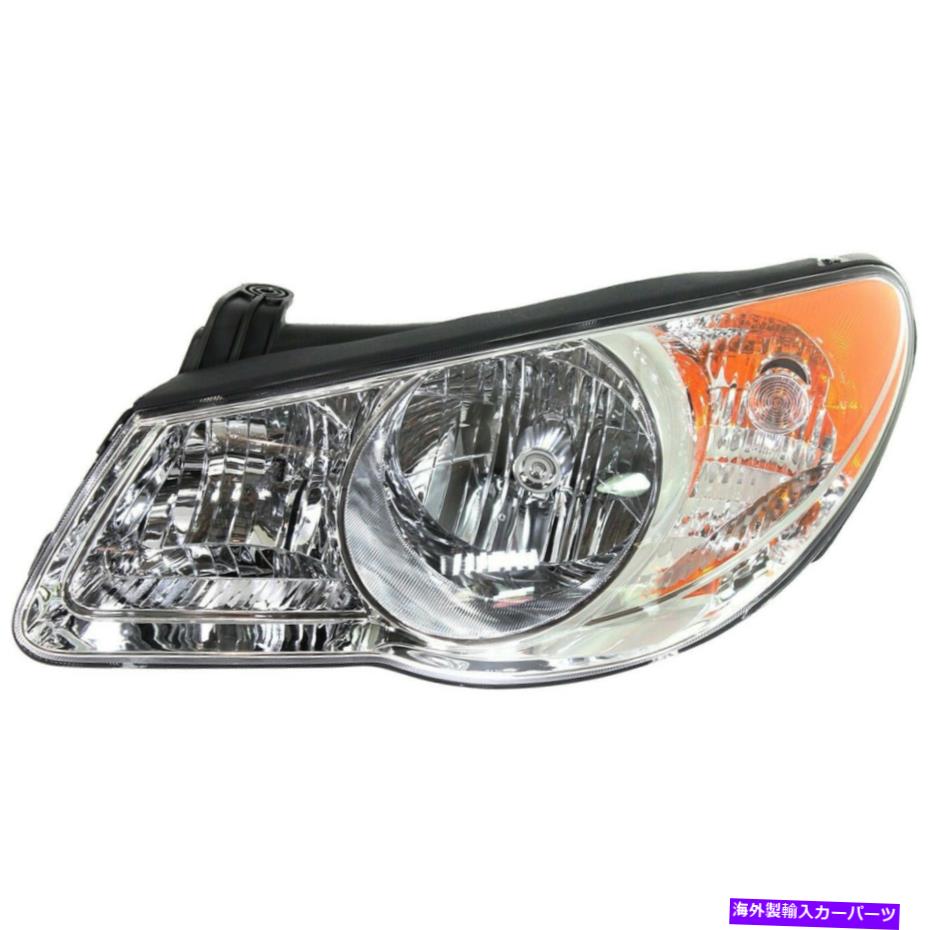 USヘッドライト 2010 Hyundai Elantra SE Limited GLS GL L Blue Sedanのヘッドライト Headlight For 2010 Hyundai Elantra SE Limited GLS GL L Blue Sedan Left With Bulb【並行輸入品】