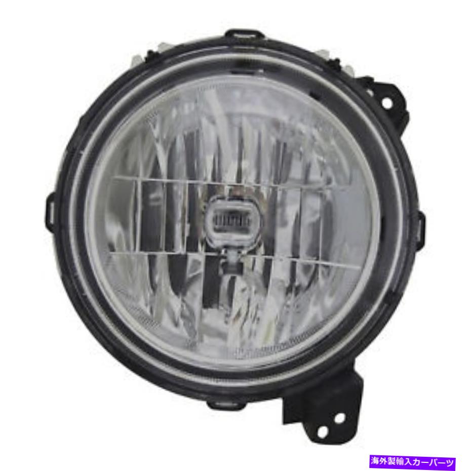 USヘッドライト 2018-2019ジープラングラーのためのヘッドライトハロゲン高品質のCapa右乗客 Headlight Halogen High Quality CAPA Right Passenger For 2018-2019 Jeep Wrangler【並行輸入品】