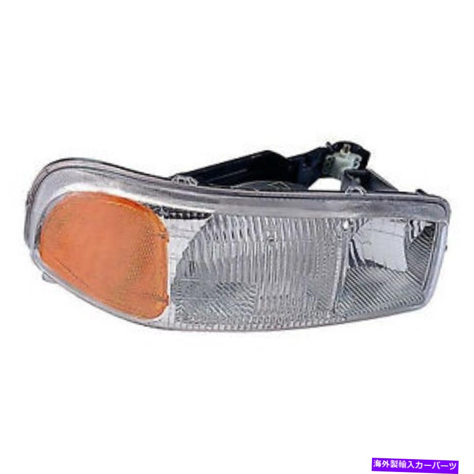 USヘッドライト GMC用交換用ヘッドライトアセンブリ（助手席）GM2503188C Replacement Headlight Assembly for GMC (Passenger Side) GM2503188C【並行輸入品】