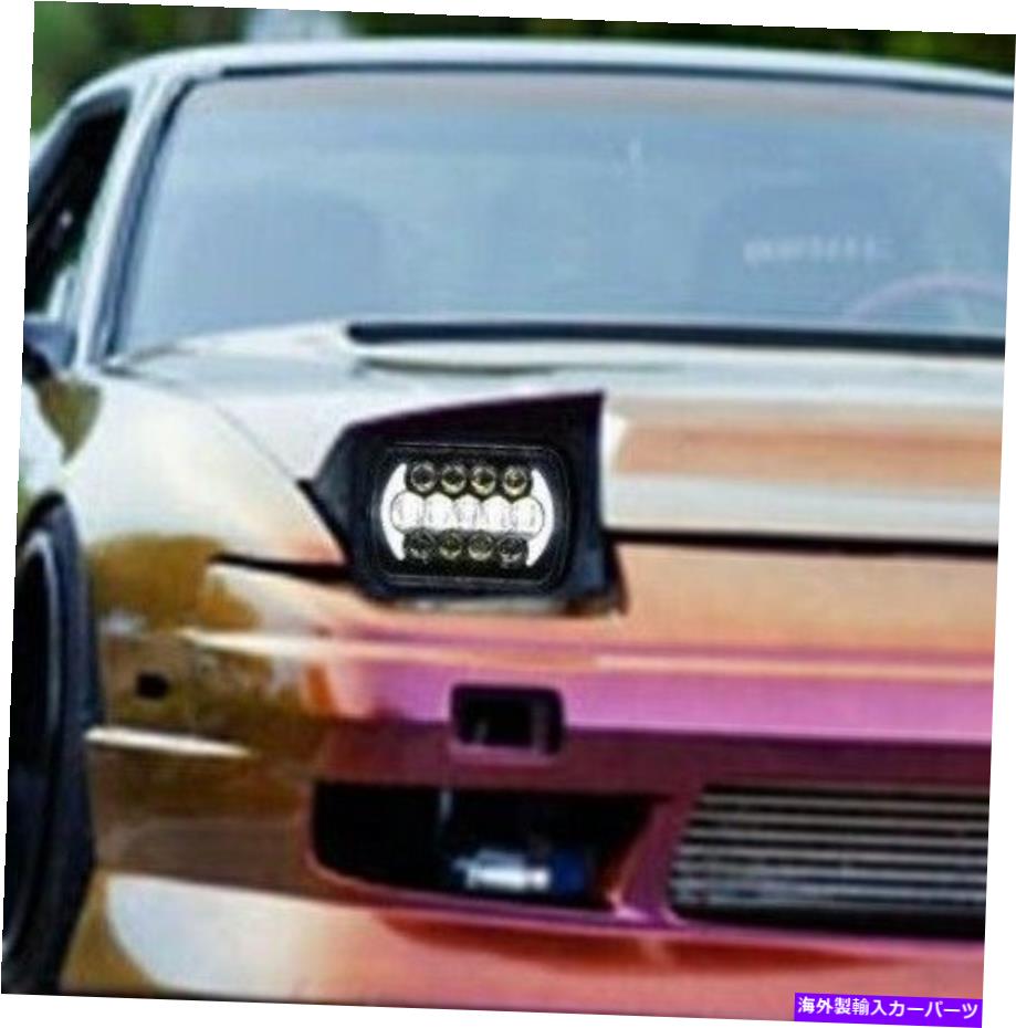 USヘッドライト フィット：1989 -1994 240SX / 1988 200SX LEDヘッドライト.. HIDよりも優れています。新しいモッズ Fits: 1989 -1994 240SX / 1988 200SX LED headlight .. Better than HID .. New Mods【並行輸入品】