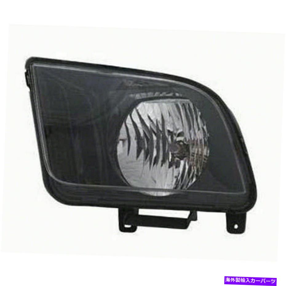USヘッドライト ドライバーLH左側のヘッドランプヘッドライトは2007年2008年2009年のフォードマスタング Driver LH Left side Headlamp Headlight fits 2007 2008 2009 Ford Mustang【並行輸入品】