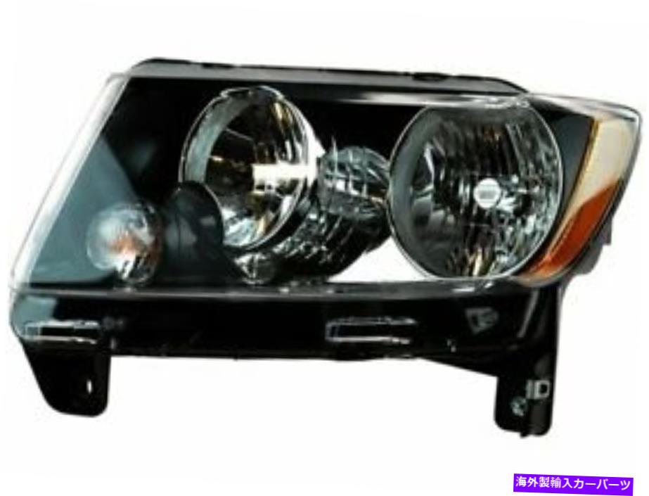 USヘッドライト Jeep Compass 2015 2014 2013 2016のための左ヘッドライトアセンブリK679MW Left Headlight Assembly K679MW for Jeep Compass 2015 2014 2013 2016 2017【並行輸入品】